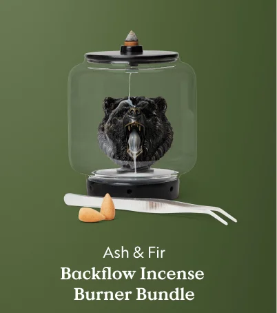 Backflow Incense Burner Bundle