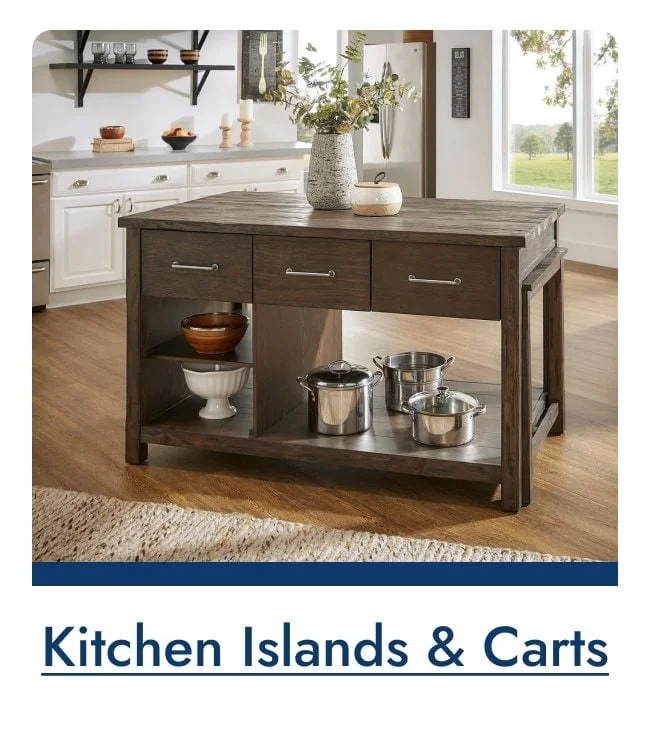 Save on Kitchen Islands & Carts