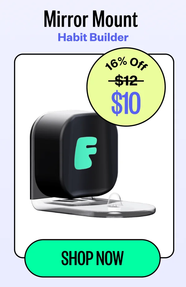 Mirror Mount | Habit Builder | 16% Off - $10 | Shop Now