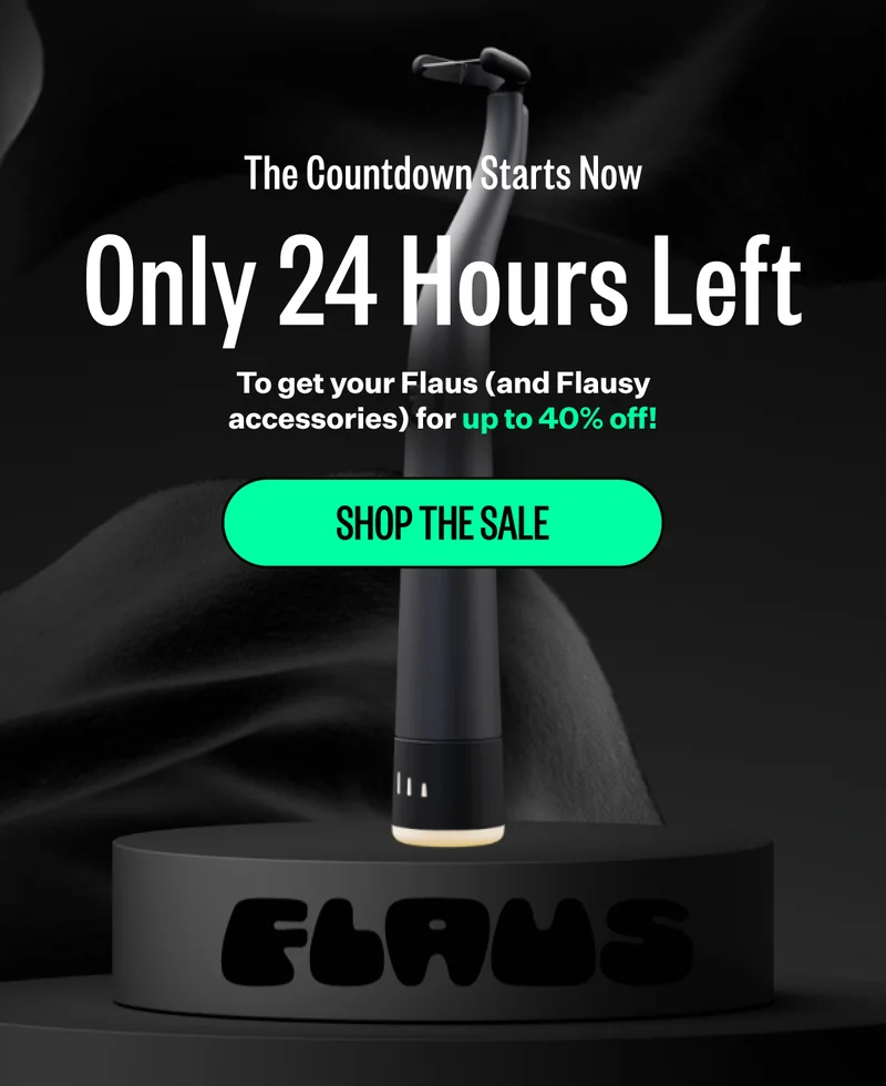 The Countdown Starts Now | Only 24 Hours Left | To get your Flaus (and Flausy accessories) for up to 40 off! | Shop The Sale
