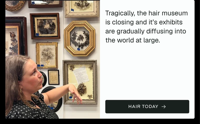 Hair Museum Closing