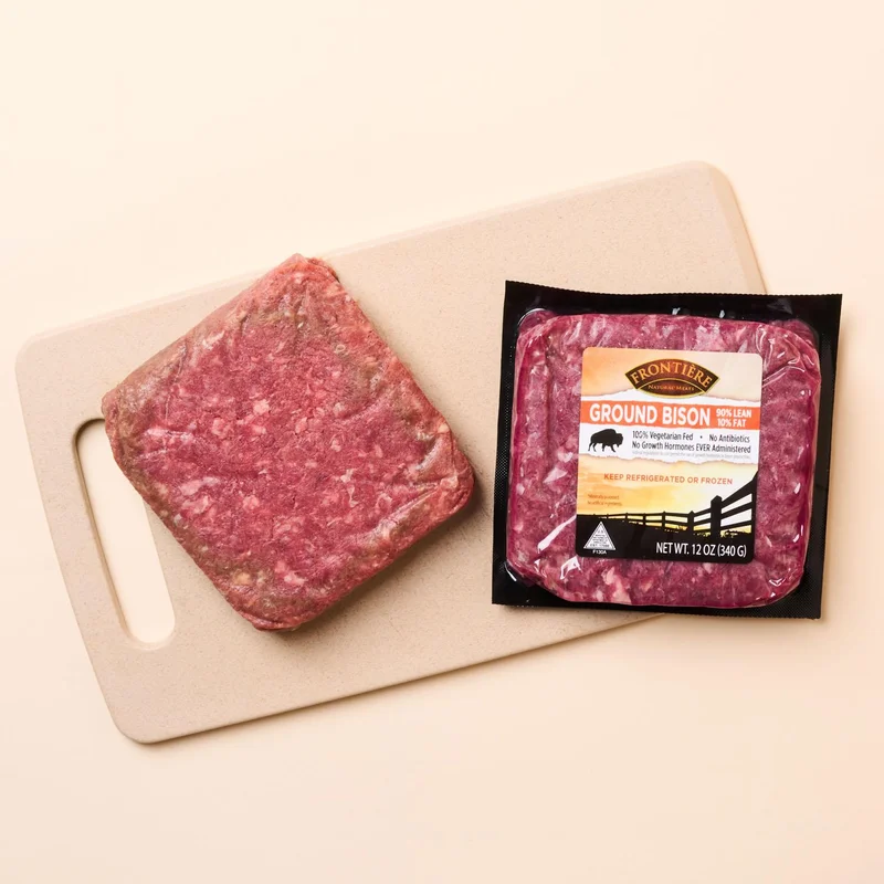 Ground Bison, 90% Lean, 12 Oz