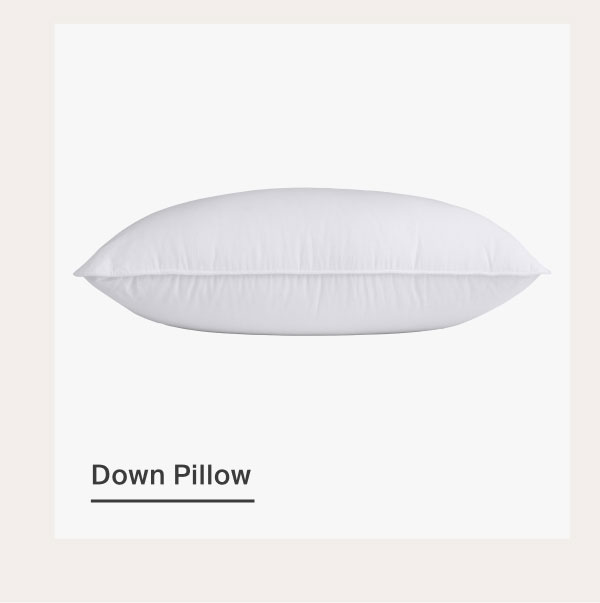 Shop Down Pillow