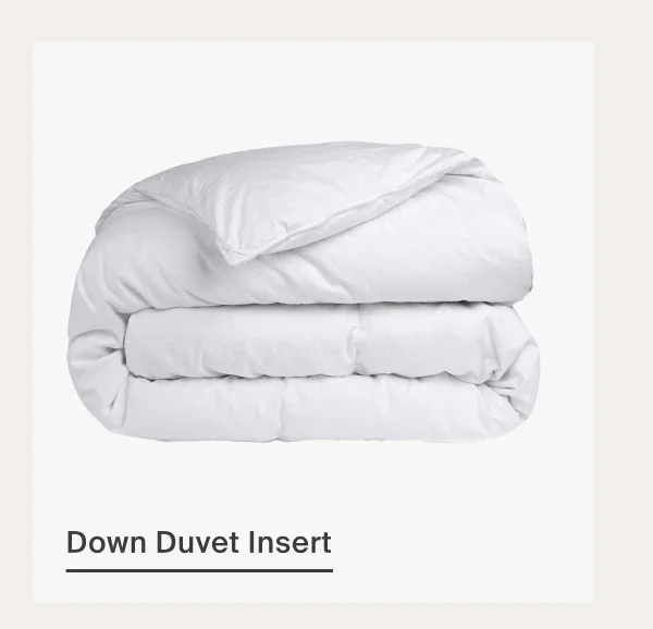 Shop Down Duvet Insert
