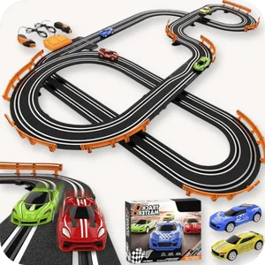 Slot Car Race Track Set