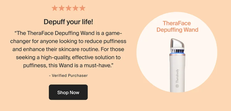 TheraFace Depuffing Wand | Depuff your life! | Shop Now