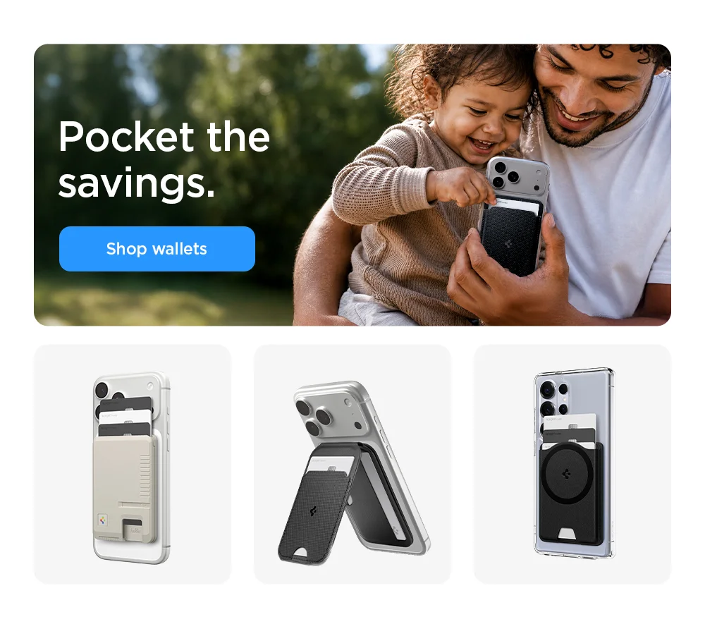 Pocket the savings. Shop MagSafe-compatible wallets and card holders for iPhone, Galaxy phone, Pixel phone, and more.