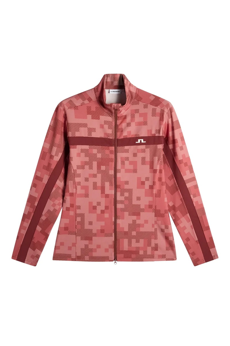 Image of Bridger Tour Print Mid Layer / Tour 26 Tonal Pink L
