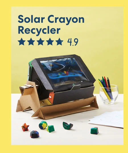 Solar Crayon Recycler