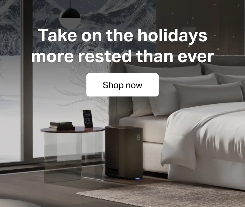 Take on the holidays more rested than ever.