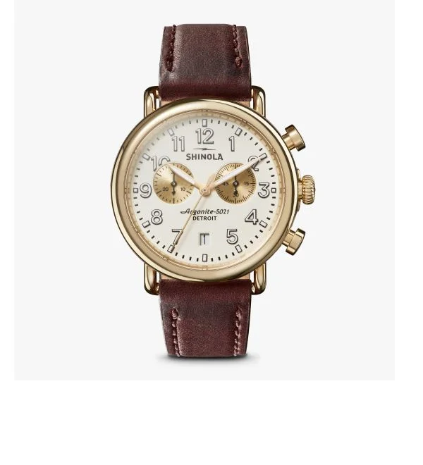 Runwell Chronograph Watch Ivory