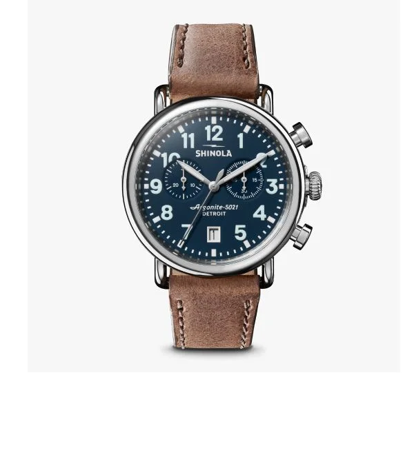 Runwell Chronograph Watch Midnight Blue