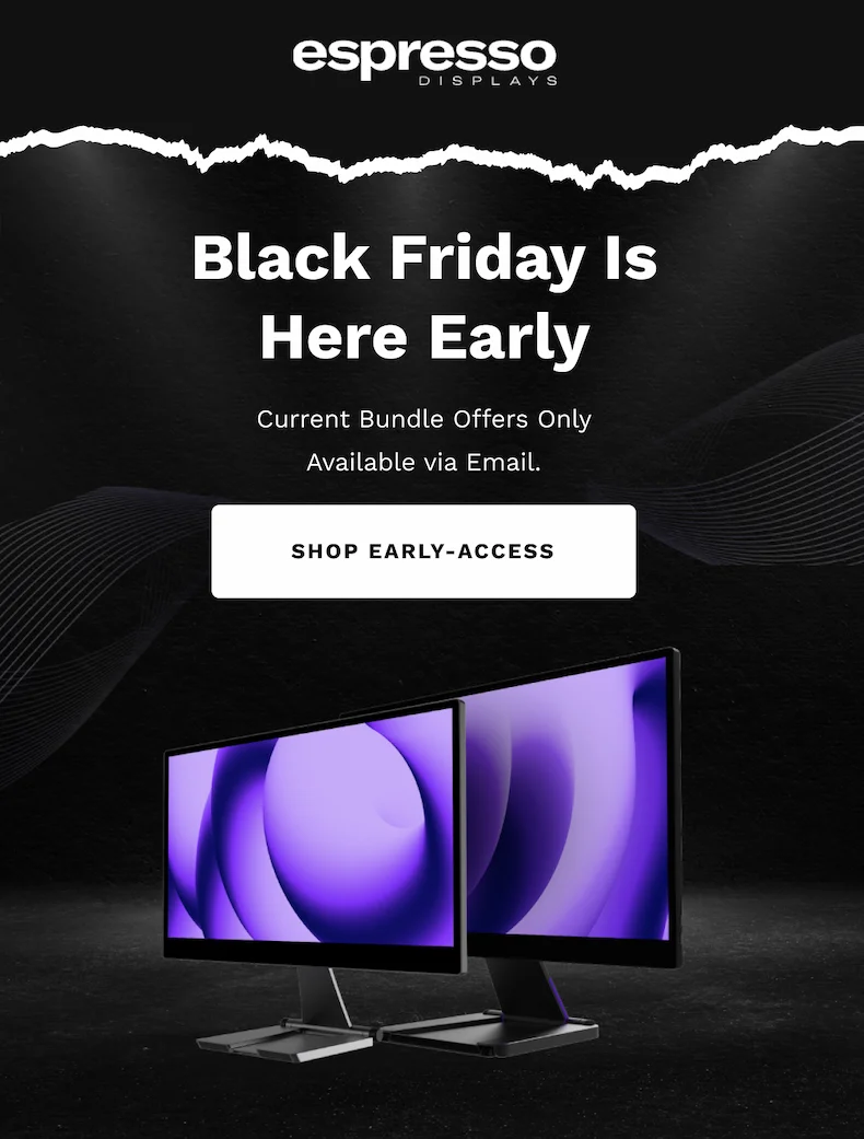 Black Friday is here early
