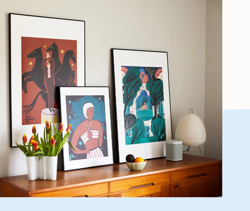 Photo of Isabelle Feliu's artwork