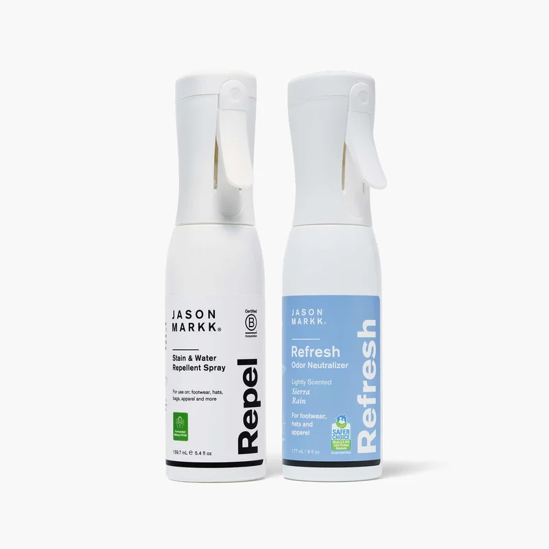 Our Starter System—Now Even Smarter with Auto-Delivery.

Meet the Repel & Refresh Bundle—your go-to duo for keeping your shoes protected and smelling ...