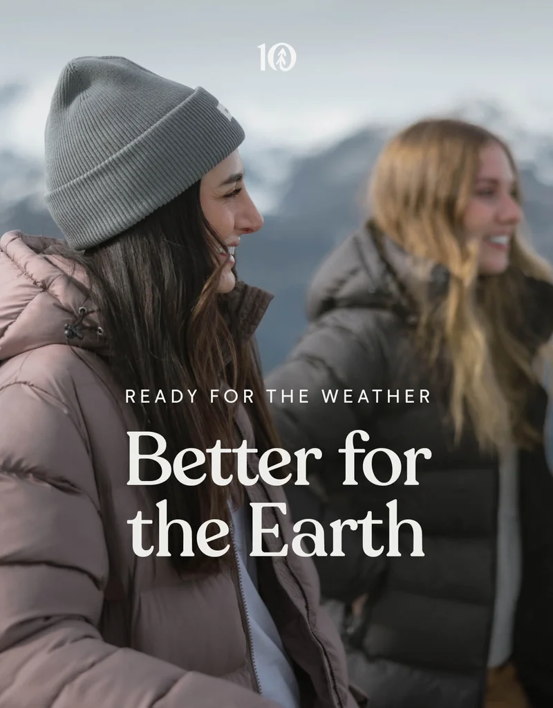 Ready for the weather, better for the earth