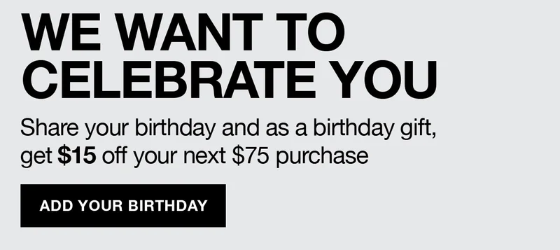 WE WANT TO CELEBRATE YOU
