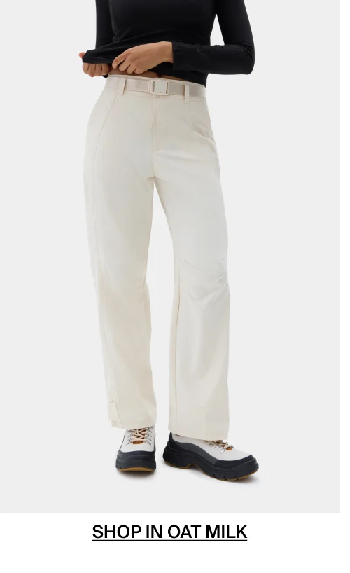 Shop The Bastille Trail Pant in Oat Milk