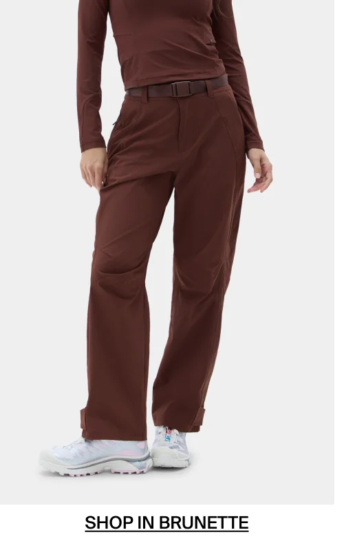 Shop The Bastille Trail Pant in Brunette