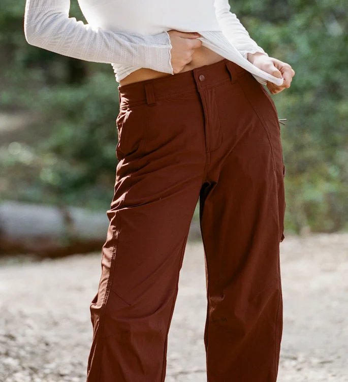 Shop Bastille Trail Pant in Brunette