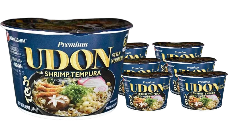 Image of LOW INVENTORY!<br>Nongshim Shrimp Tempura Udon Bowl (6 Pack)
