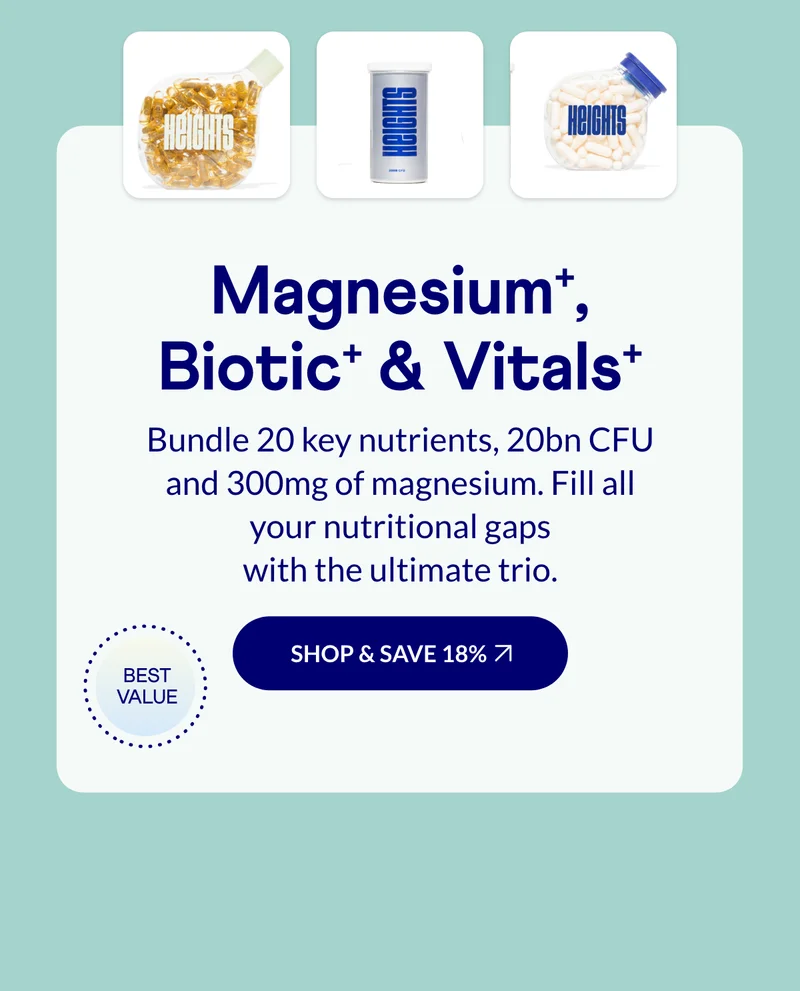 Magnesium⁺, Biotic⁺ & Vitals⁺ bundle