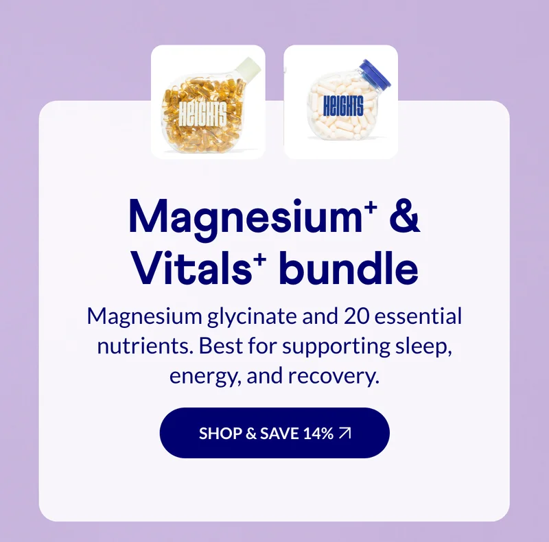 Magnesium⁺ & Vitals⁺ bundle