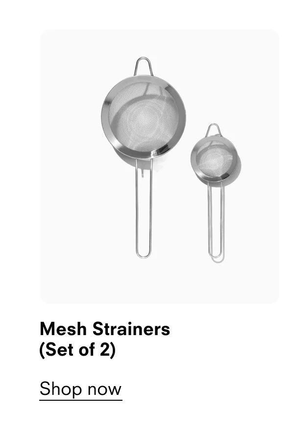 Mesh Strainers (Set of 2)