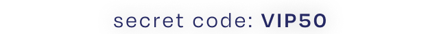 Secret Code: discount code - Image
