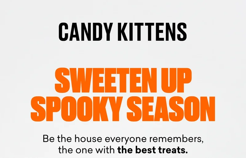 Sweeten up spooky season.  Be the house everyone remembers, the one with&nbsp;the best treats.