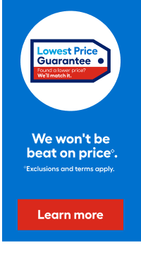 We won't be beat on price.
