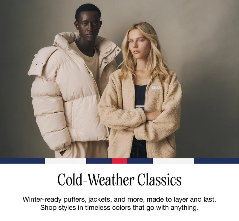 Cold-Weather Classics. Winter-ready puffers, jackets, and more, made to layer and last. Shop styles in timeless colors that go with anything.