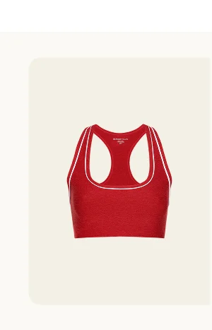 Spacedye Ready Bra in Holly Red Heather