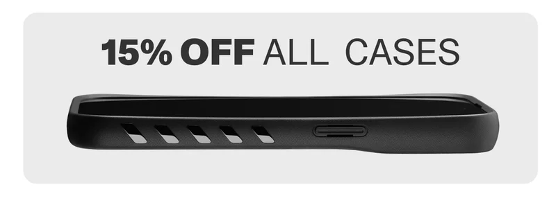15% off all cases