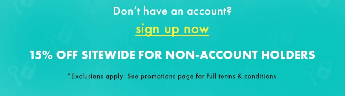 Don't have an account? Sign up now