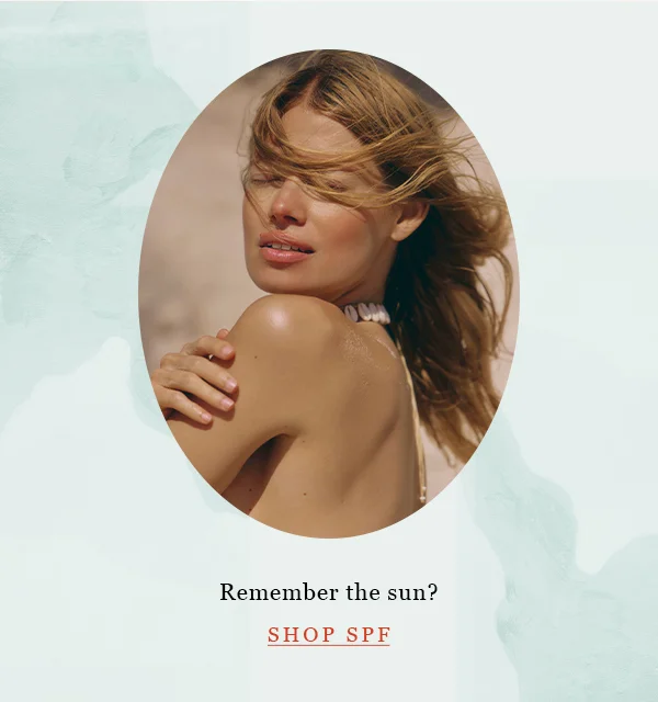 remember the sun? shop spf