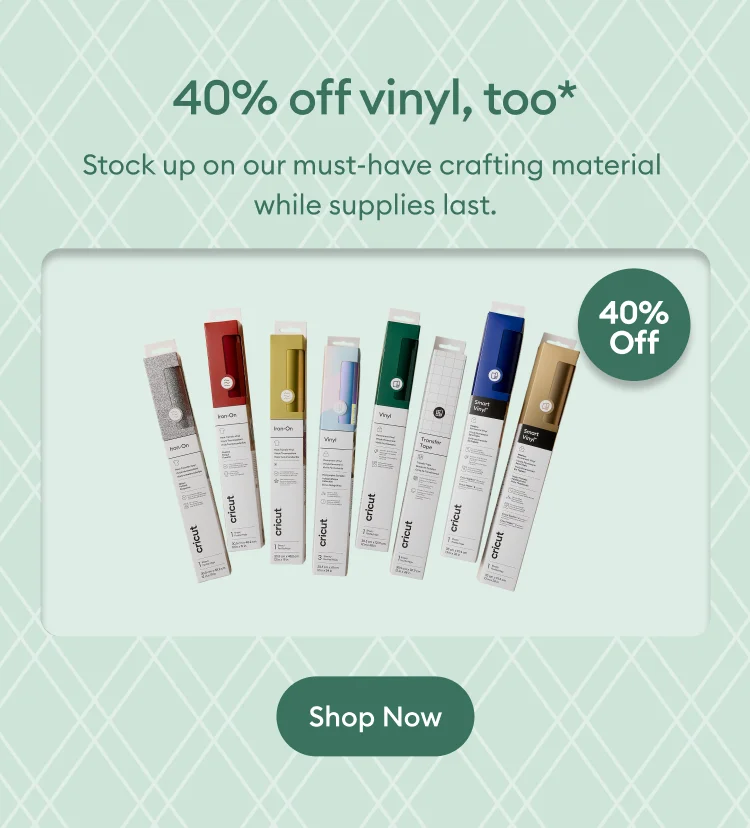 40% off vinyl, too.