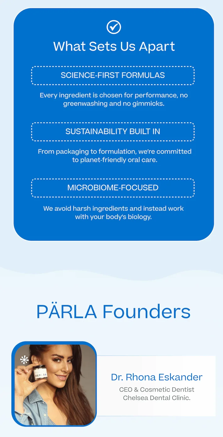 What sets PÄRLA apart?