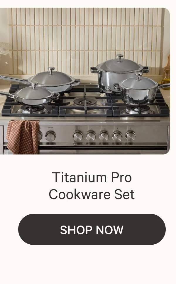 Titanium Pro Cookware Set