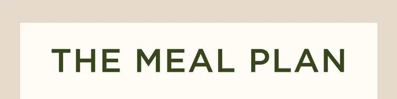 The Meal Plan