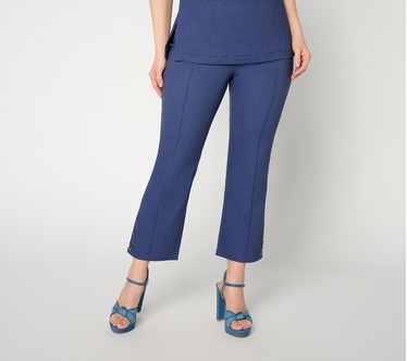 RM Studio x Rebecca Minkoff Regular Stretch Twill Cropped Pants