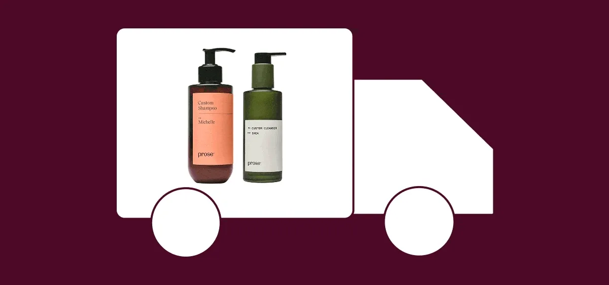 prose products in truck