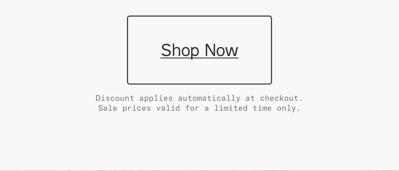 Shop the Sale now!