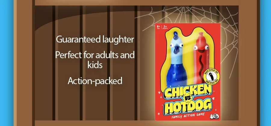Chicken vs Hotdog: Guaranteed laughter. Perfect for adults and kids. Action-packed.