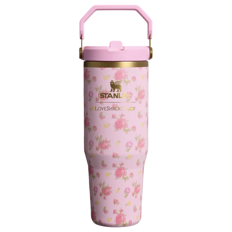 Image of Stanley 1913 x LoveShackFancy IceFlow™ Flip Straw Tumbler | 30 OZ
