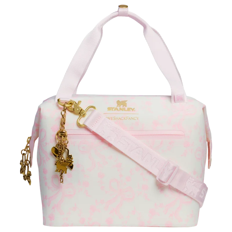 Image of Stanley 1913 x LoveShackFancy Holiday All Day Julienne Mini Cooler | 10 Can | 7.4 QT | 7.0 L