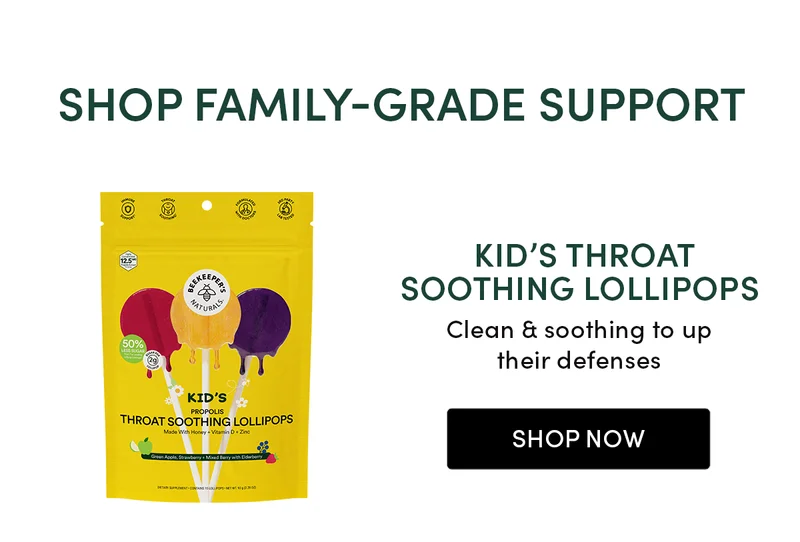 Kid's Throat Soothing Lollipops