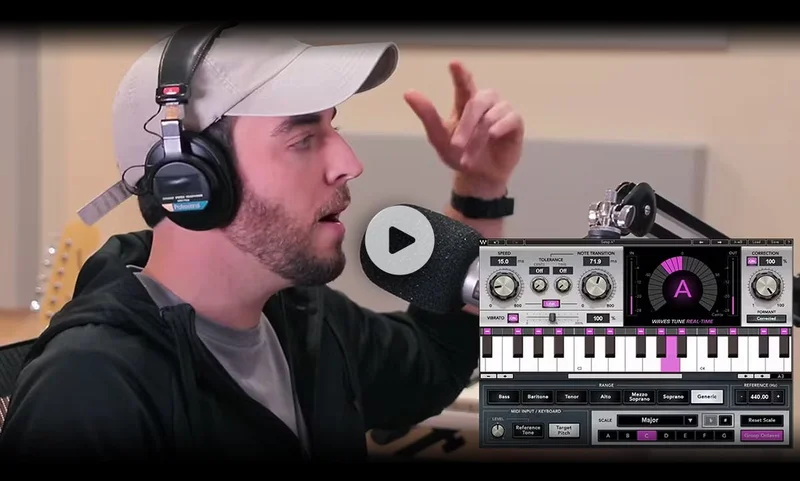 Creative Vocal Tuning in Real Time