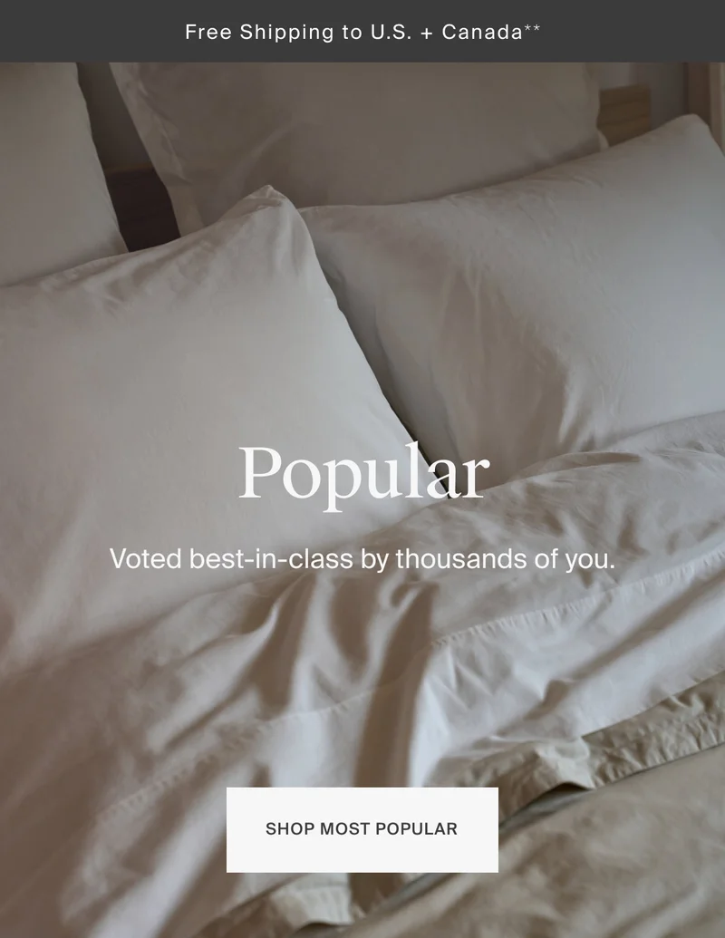 Shop our Most Popular products