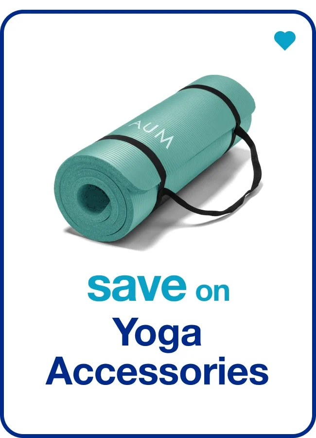 Yoga Accessories — Shop Now!
